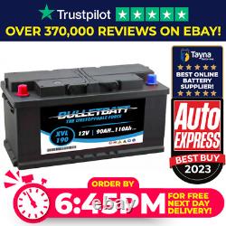 12v 80ah 100ah Leisure Battery Heavy Duty Low Height Dual Purpose