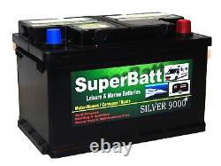 12v 90ah (80ah) Hl300 Leisure Marine Battery Heavy Duty Low Height Low Profile