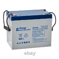 12v 90ah Expedition Plus Agm Deep Cycle Leisure Battery (Exp12-90)