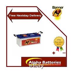 12v Banner 250 ah Energy Bull Ultra Deep Cycle Leisure Battery (96801)