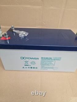 12v DC POWER 280AH Sealed Multipurpose AGM Leisure Battery Motorhome Caravan