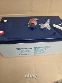 12v DC POWER 280AH Sealed Multipurpose AGM Leisure Battery Motorhome Caravan
