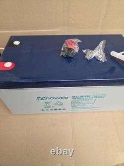 12v DC POWER 280AH Sealed Multipurpose AGM Leisure Battery Motorhome Caravan