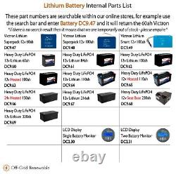12v DC Varta 190ah EFB Leisure Battery Dual Purpose Boat Motorhome Van DC9.31