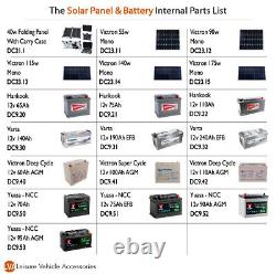 12v DC Varta Leisure Battery Dual Purpose 140Ah Boat Caravan Campervan DC9.30