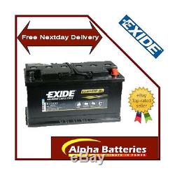 12v Exide 80AH Gel G80 ES900 Leisure Battery