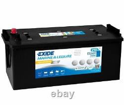 12v Exide Es2400 G210 Marine Gel Leisure Battery 210ah