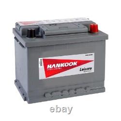 12v Hankook Small Leisure Battery Dual Purpose 65Ah Camper Boat Motorhome DC9.20