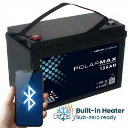 12v Lithium 135AH Xplorer Polarmax Low Temperature Leisure Battery with Bluetoot