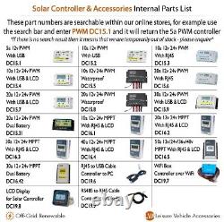 12v Lithium Leisure Battery 300Ah LiFePO4 Motorhome Boat Barge Off-Grid DC9.74