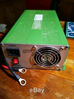 12v Portable Power Technology leisure battery charger 60A