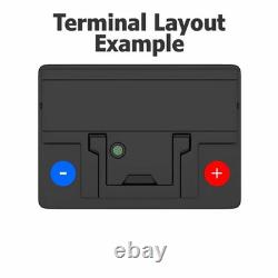 12v Power Plus AGM leisure battery 100Ah (fits under T5/T6 driver seat)