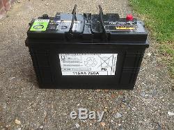 12v Sealed Halfords 115 Ah Deep Cycle Leisure Battery