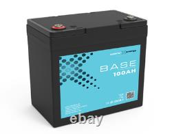 12v Xplorer Base 100ah Compact Mini Lithium Leisure Battery