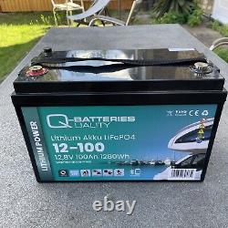 12v lithium leisure battery 100ah