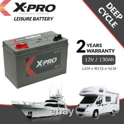 130AH Leisure Battery Ultra Deep Cycle X-Pro M31DC-760 12V 110ah Battery RV Boat
