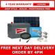130ah Leisure Battery, 115w Solar Panel, Charge Controller, Cable And Brackets