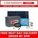 130ah Leisure Battery, 175w Solar Panel, Charge Controller, Cable And Brackets