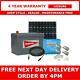 130ah Leisure Battery, 90w Solar Panel, Charge Controller, Cable And Brackets