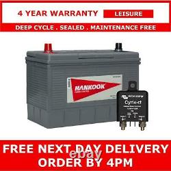 130Ah Leisure Battery with 120A Cyrix Relay for Camper Conversion