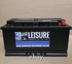 130ah Caravan Leisure Battery LP110 12v Low Height Type Battery