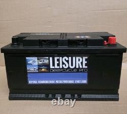 130ah Caravan Leisure Battery LP110 12v Low Height Type Battery