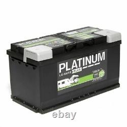 1X NEW LB6110L Platinum Leisure Plus Battery 12V 100Ah COLLECTION ONLY