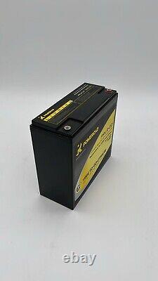 20ah Leisure Lithium Caravan Campervan Battery 12v 20ah Low height PRLR-20