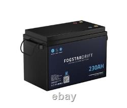 230AH Lithium Leisure Battery 12v, Bluetooth, Heated, 200a BMS, 10 Year Warranty