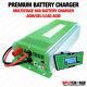 230v Mains Leisure Premium Battery Charger 12v 60 Amp Agm/gel/lead 100ah 800ah