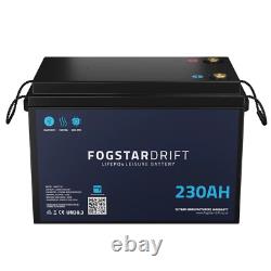 230ah 12v Fogstar Drift Lithium Leisure Battery Bluetooth and Heated