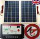 25w X 2 (50w) Solar Panel + 10a 12v 24v Battery Charger Controller + 10m Cable