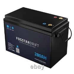 280ah 12v Fogstar Drift Lithium Leisure Battery Bluetooth and Heated