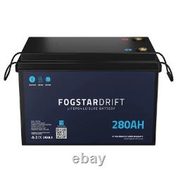 280ah 12v Fogstar Drift Lithium Leisure Battery Bluetooth and Heated