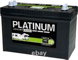 2X12V 110Ah Leisure Battery SD6110L Platinum Replaces Numax XV31MF LONG LIFE