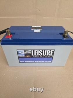 2X Non Spill AGM / 12v Massive 110 ah Sealed Marine / Leisure Battery. LAGM110
