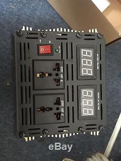 2 x 12V 100AH Leisure Battery + Charger + 2 x Inverter