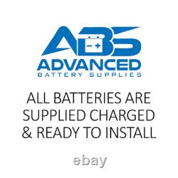 2 x AGM LPX110 12v 110ah AGM CAMPER VAN BATTERIES SEALED 5yr Warranty