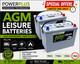 2 X Powerplus Agm Hfb-130 12v 130ah Leisure Batteries