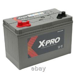 2x 110AH Leisure Battery X-Pro M31-800 12V 100AH Dual Purpose Cyclic set of 2