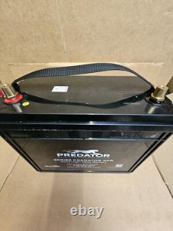 2x 12V 155AH PREDATOR AGM DEEP CYCLE LEISURE BATTERY AS (LAGM160)