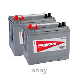 2x Hankook XV24 Leisure Battery Deep Cycle 12V 85Ah Caravan, Boat & Motorhomes