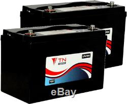 2x TN Power 12V 84Ah Lithium Leisure Batteries for Camper Motorhome Boat