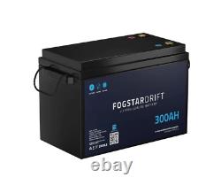 300ah 12v Fogstar Drift Lithium Leisure Battery Bluetooth and Heated