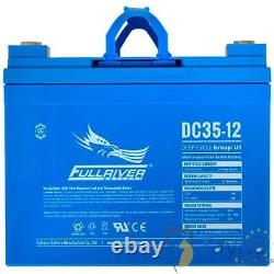 35Ah AGM Battery FullRiver DC35-12 Deep Cycle AGM Leisure Battery U1