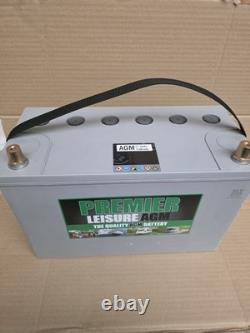 3X 12V 130 AH AGM Deep Cycle Leisure Battery -LAGM 130 EQUIVALENT