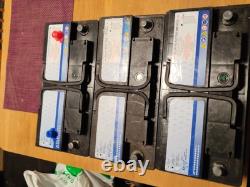 3 X Probat 12V 130AH C100 EFB AGM LEISURE BATTERY HEAVY DUTY