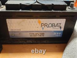 3 X Probat 12V 130AH C100 EFB AGM LEISURE BATTERY HEAVY DUTY