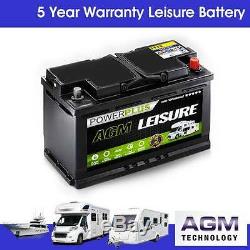 3 x AGM LP100 100ah (110) Sealed Boat Starter & Leisure Deep Cycle Battery 12v