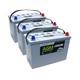 3 X Powerplus Hfb-130 12v 130ah Agm Leisure Batteries Solar Power Campervan